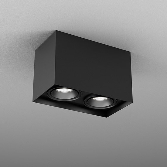 Plafon SQUARES next 50x2 LED 3000K DALI 36° AQform