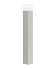 Słupek ogrodowy srebrny CUBE CB-830 AL