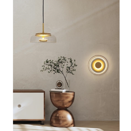 MOOSEE lampa wisząca EDEN złota