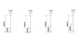 Lampa wisząca Cotton 500 miedź Cleoni