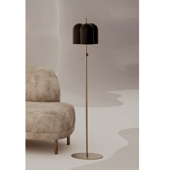 Lampa podłogowa OKET P1317/NEG Aromas