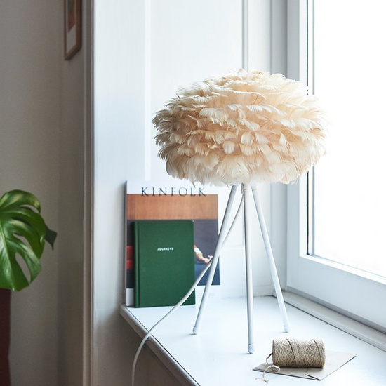 Lampa stołowa tripod EOS mini jasny brąz UMAGE