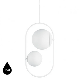 KOBAN C lampa wisząca czarna IP44 UMMO