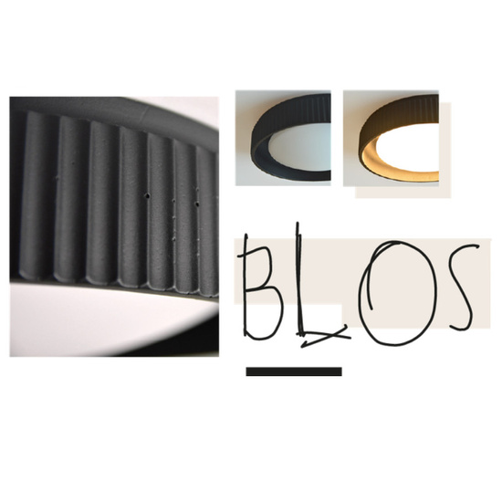 BLOS cast LED 55,4 cm plafon AQform