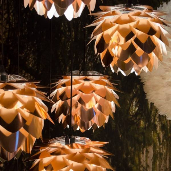 Lampa wisząca SILVIA medium cooper UMAGE 