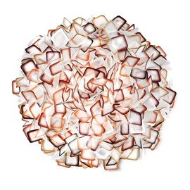 Plafon CLIZIA LARGE ORANGE SLAMP