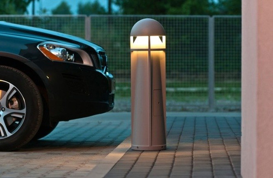 Słupek ogrodowy Narvik Norlys art 5024 aluminium