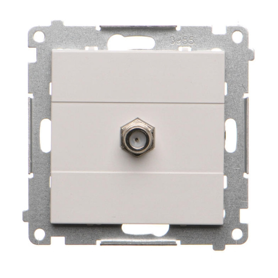 Gniazdo antenowe typu „F” Simon 55 