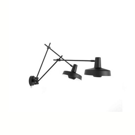 Kinkiet Double Wall czarny Arigato Grupa AR-W2