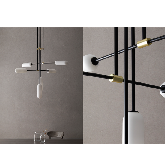 Lampa wisząca ATIL L C1281/6 Aromas 