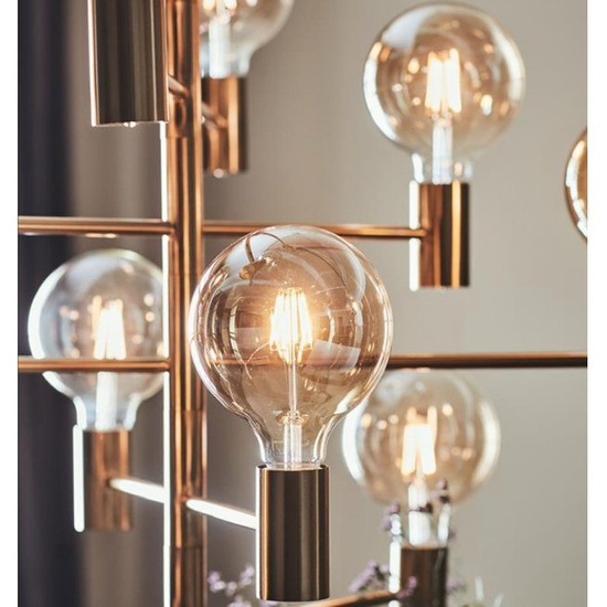 Lampa wisząca Paris 10L mosiądz Markslojd