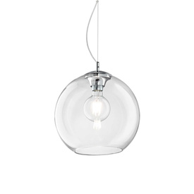 LAMPA WISZĄCA NEMO CLEAR SP1 D30 52809 IDEAL LUX