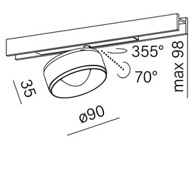 QRLED next multitrack do szynoprzewodów multitrack AQform