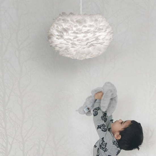 Lampa wisząca EOS medium biała UMAGE