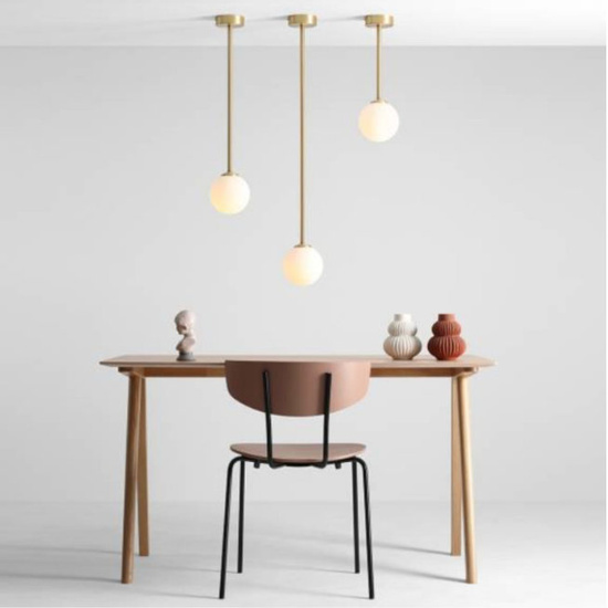 Lampa wisząca Pinne 1080pl_G40_L mosiądz