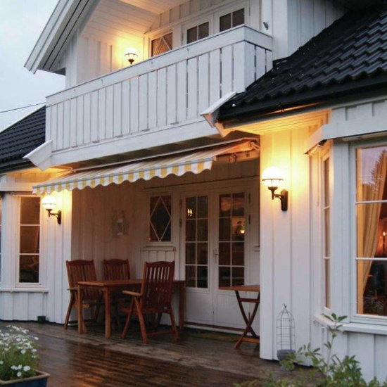 Kinkiet zewnętrzny Bolonia Norlys art 361 biały