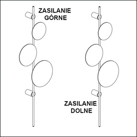 Kinkiet Ambiente B X K 4000K TRIAC CHORS