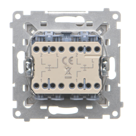 Przycisk roletowy podwójny Simon 55