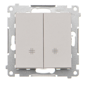 Łącznik krzyżowy podwójny piktogram Simon 55