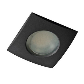 Czarny wpust sufitowy IP54 EZIO Azzardo