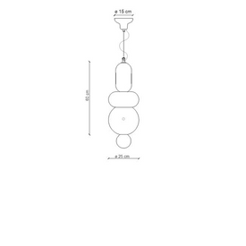 Lampa wisząca Bumbum Mix Ferroluce C2762 Ferroluce