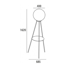 Lampa podłogowa Jago Zaho Lighting