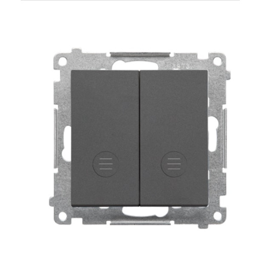 Łącznik schodowy podwójny z podświetleniem Simon 55