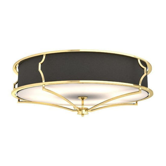 Plafon Stesso PL Gold / Nero L styl NOWOJORSKI