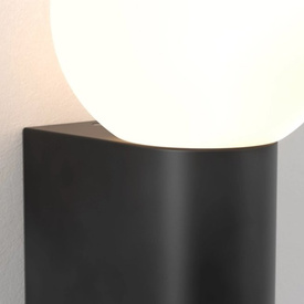 KINKIET ŁAZIENKOWY Ortona Single Matowoczarny