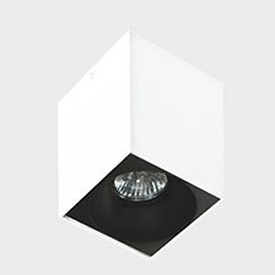 Plafon Hugo biały / czarny Azzardo