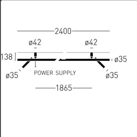 Kinkiet Backlight+ 240 K N Chors