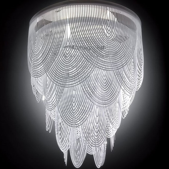 Lampa wisząca Ceremony L 90 biała Slamp 