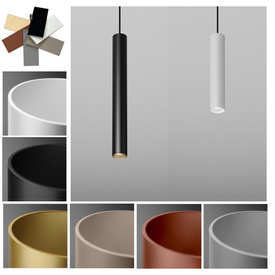 Lampa wisząca tuba 20 cm PET mini LED 3000K 41°  AQform