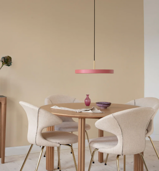 Lampa wisząca Asteria medium różowy UMAGE
