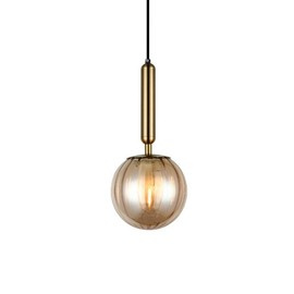 Lampa wisząca Ravena PND-2324-1 BRO+AMB Italux