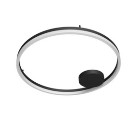 Ściemnialny plafon z pilotem Halo 120cm CCT Black Azzardo