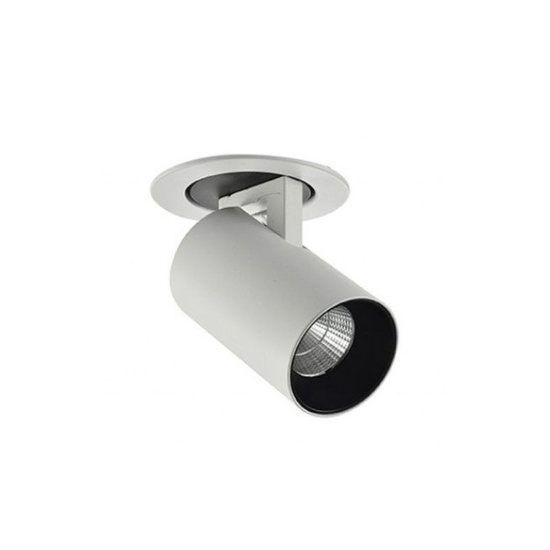 Reflektor do zabudowy z ruchomym źródłem światła Luna Black Azzardo