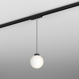 MODERN BALL simple midi LED zwieszany track AQform