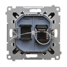 Gniazdo komputerowe pojedyncze RJ45 kategoria 6 Simon 55 