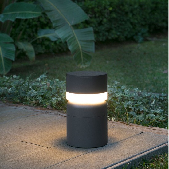 Słupek ogrodowy SETE ciemnoszary 75521