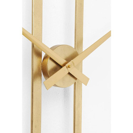 Duży złoty zegar ścienny 107cm Kare Design 60974 