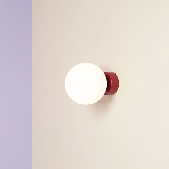 Kinkiet BALL wall RED WINE S 1076C15_S Aldex