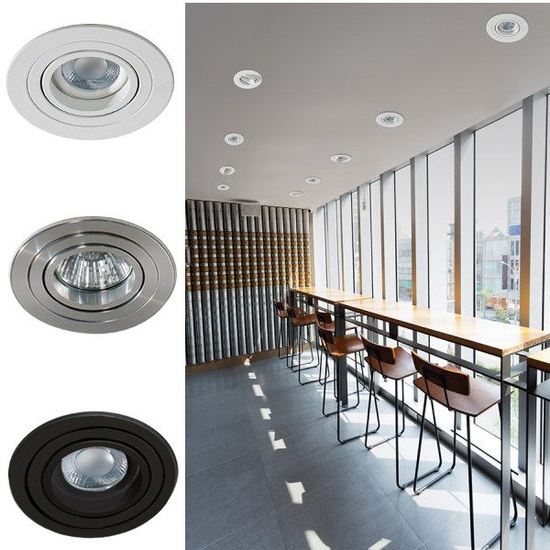 Kierunkowy wpust Azzardo aluminum CARO R AZ2432