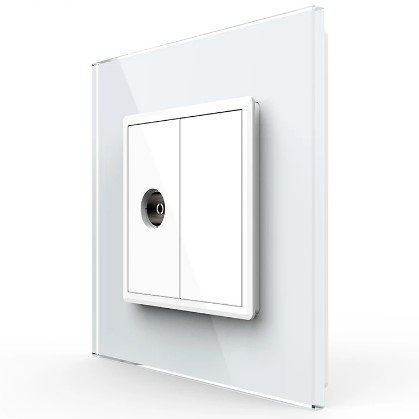 WA-1-64 Moduł gniazda telewizyjnego LIVOLO srebrny