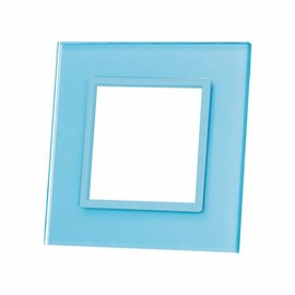 GPF-1-69 Pojedyncza niebieska ramka szklana LIVOLO