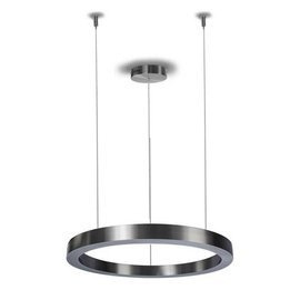 Lampa wisząca CIRCLE 60 ledowa 60 cm nikiel szczotkowany