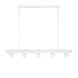 Biała kierunkowa lampa wisząca Torino Markslojd