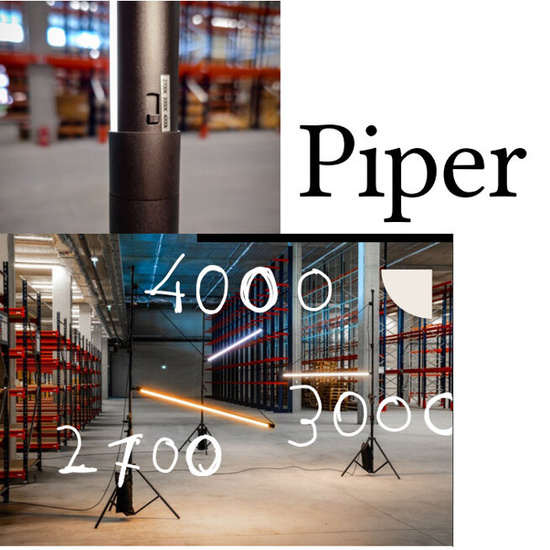 Kinkiet PIPER 132 cm LED 230V AQform