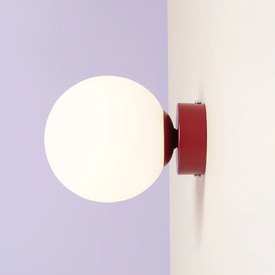 Kinkiet BALL wall RED WINE S 1076C15_S Aldex