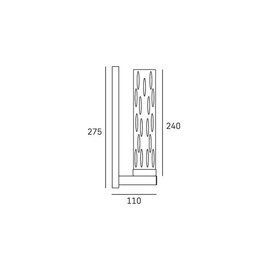 Kinkiet Oxford Cosmo Light P04052NI